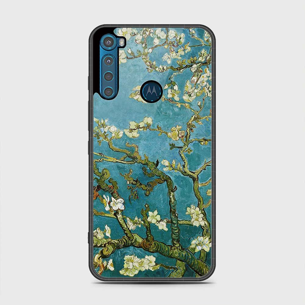 Motorola One Fusion Plus Cover - Floral Series 2 - HQ Premium Shine Durable Shatterproof Case