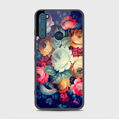 Motorola One Fusion Plus Cover - Floral Series 2 - HQ Premium Shine Durable Shatterproof Case