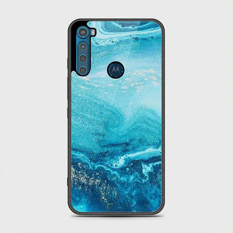 Motorola One Fusion Plus Cover- Mystic Marble Series - HQ Premium Shine Durable Shatterproof Case