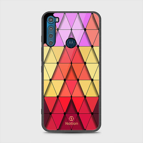 Motorola One Fusion Plus Cover- Onation Pyramid Series - HQ Premium Shine Durable Shatterproof Case