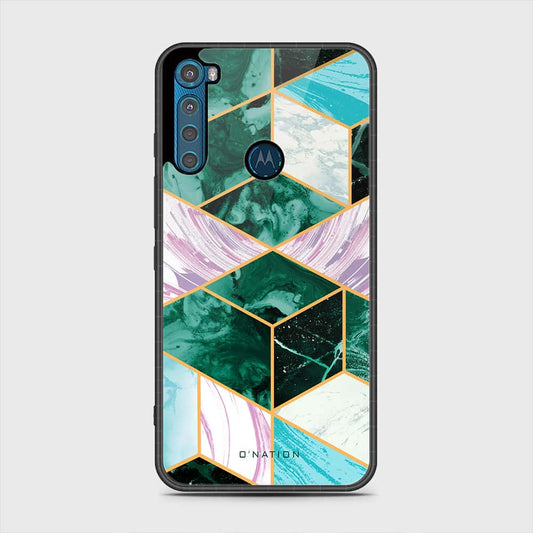 Motorola One Fusion Plus Cover- O'Nation Shades of Marble Series - HQ Premium Shine Durable Shatterproof Case