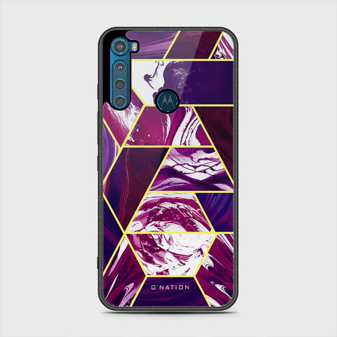 Motorola One Fusion Plus Cover- O'Nation Shades of Marble Series - HQ Premium Shine Durable Shatterproof Case