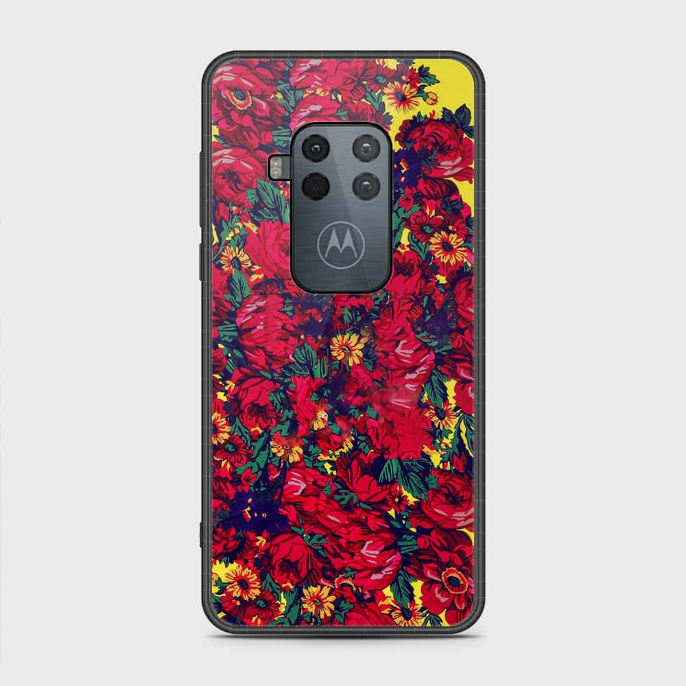 Motorola Moto One Zoom Cover- Floral Series - HQ Premium Shine Durable Shatterproof Case