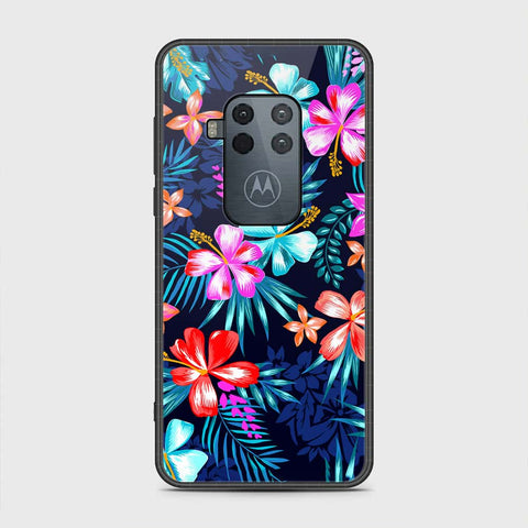 Motorola Moto One Zoom Cover- Floral Series - HQ Premium Shine Durable Shatterproof Case