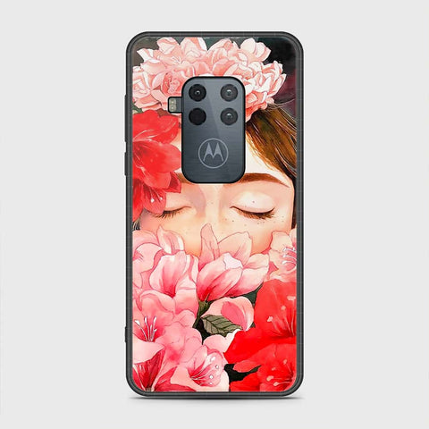 Motorola Moto One Zoom Cover- Floral Series - HQ Premium Shine Durable Shatterproof Case