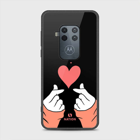 Motorola Moto One Zoom Cover- Onation Heart Series - HQ Premium Shine Durable Shatterproof Case