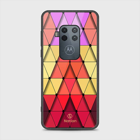 Motorola Moto One Zoom Cover- Onation Pyramid Series - HQ Premium Shine Durable Shatterproof Case