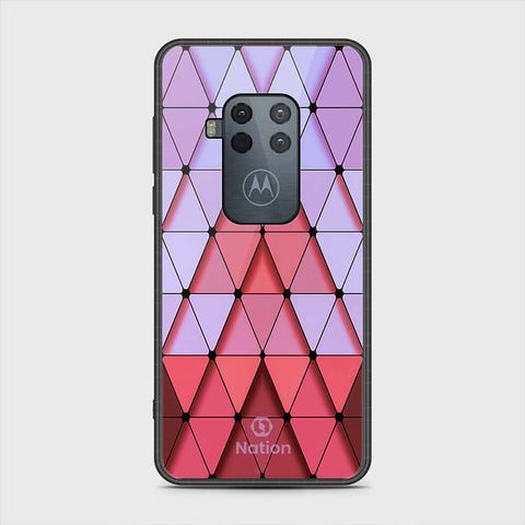 Motorola Moto One Zoom Cover- Onation Pyramid Series - HQ Premium Shine Durable Shatterproof Case