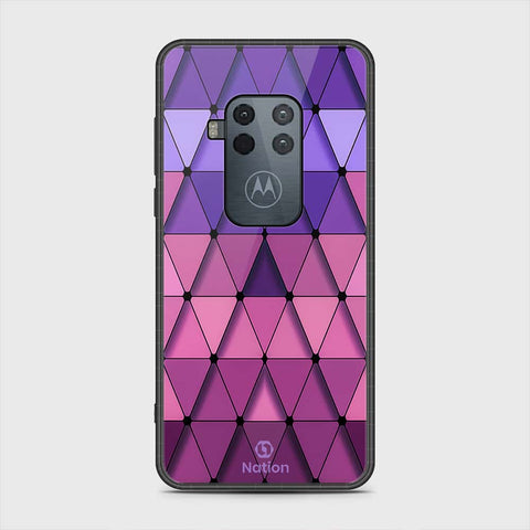 Motorola Moto One Zoom Cover- Onation Pyramid Series - HQ Premium Shine Durable Shatterproof Case