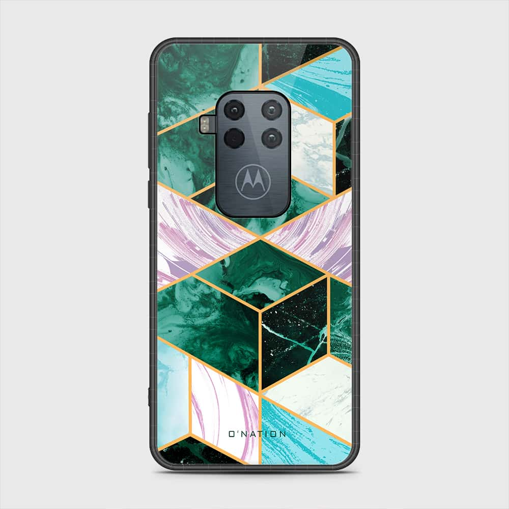 Motorola Moto One Zoom Cover- O'Nation Shades of Marble Series - HQ Premium Shine Durable Shatterproof Case