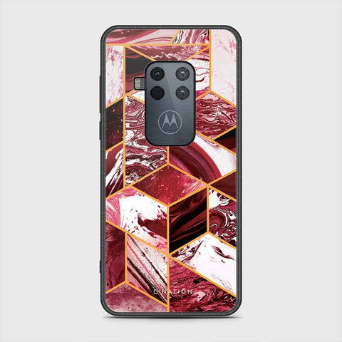 Motorola Moto One Zoom Cover- O'Nation Shades of Marble Series - HQ Premium Shine Durable Shatterproof Case