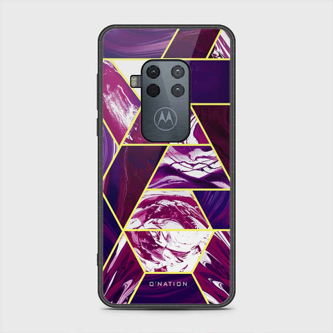 Motorola Moto One Zoom Cover- O'Nation Shades of Marble Series - HQ Premium Shine Durable Shatterproof Case