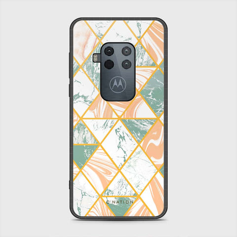 Motorola Moto One Zoom Cover- O'Nation Shades of Marble Series - HQ Premium Shine Durable Shatterproof Case