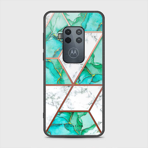 Motorola Moto One Zoom Cover- O'Nation Shades of Marble Series - HQ Premium Shine Durable Shatterproof Case