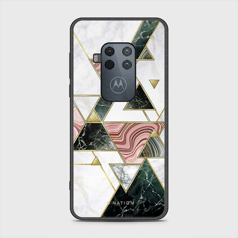 Motorola Moto One Zoom Cover- O'Nation Shades of Marble Series - HQ Premium Shine Durable Shatterproof Case