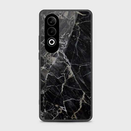 OnePlus Nord CE 4 - Black Marble Series - HQ Premium Shine Durable Shatterproof Case