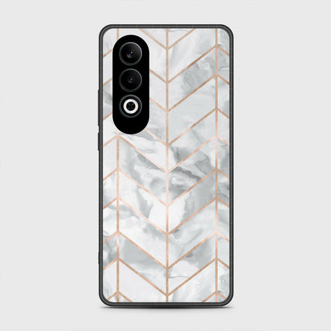 OnePlus Nord CE 4 - White Marble Series 2 - HQ Premium Shine Durable Shatterproof Case