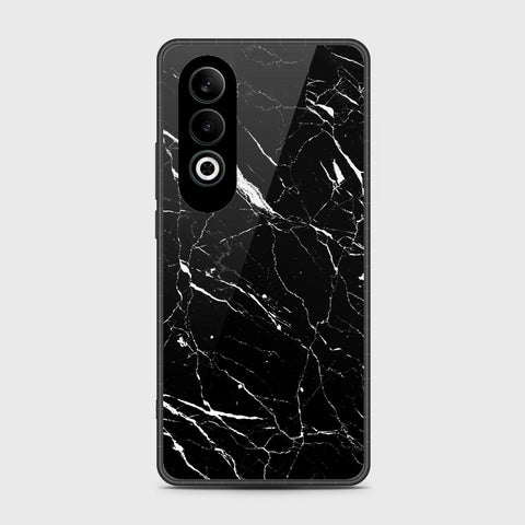 OnePlus Nord CE 4 - Black Marble Series - HQ Premium Shine Durable Shatterproof Case