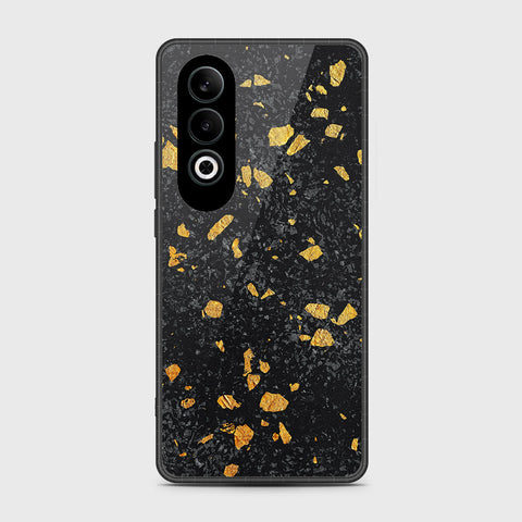 OnePlus Nord CE 4 - Black Marble Series - HQ Premium Shine Durable Shatterproof Case