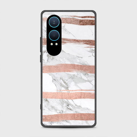 OnePlus Nord CE 4 Lite - White Marble Series - HQ Premium Shine Durable Shatterproof Case