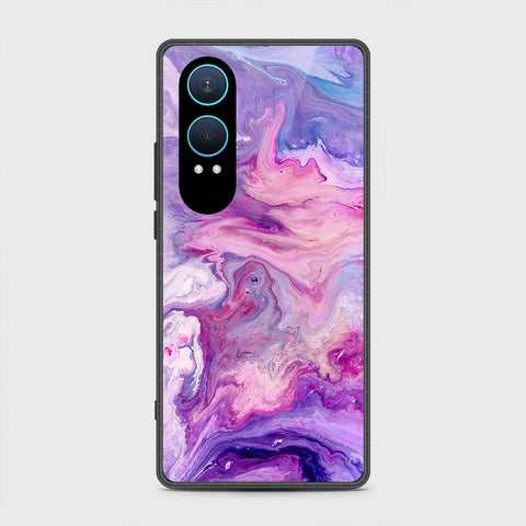 OnePlus Nord CE 4 Lite - Colorful Marble Series - HQ Premium Shine Durable Shatterproof Case