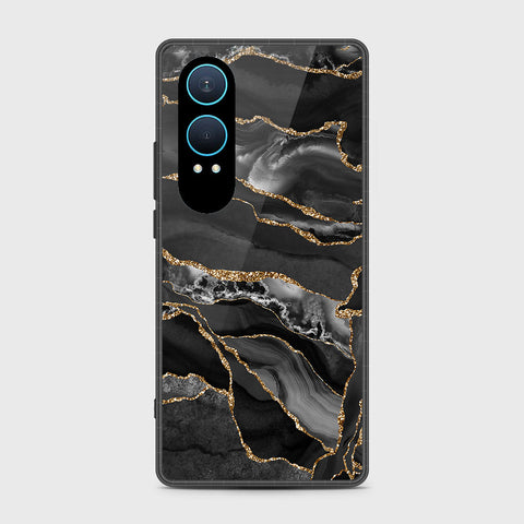 OnePlus Nord CE 4 Lite - Black Marble Series - HQ Premium Shine Durable Shatterproof Case