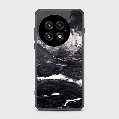 OnePlus 13 - Black Marble Series - HQ Premium Shine Durable Shatterproof Case