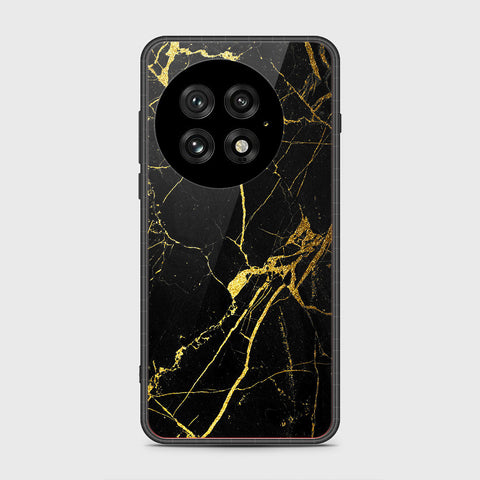 OnePlus 13 - Black Marble Series - HQ Premium Shine Durable Shatterproof Case