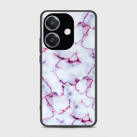 Oppo A3x 5G Cover- White Marble Series - HQ Premium Shine Durable Shatterproof Case