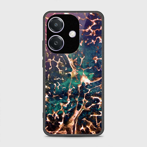 Oppo A3x 5G Cover- Colorful Marble Series - HQ Premium Shine Durable Shatterproof Case