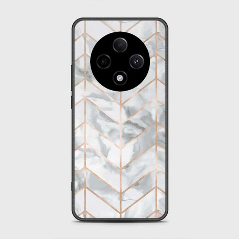 Oppo F27 Pro - White Marble Series 2 - HQ Premium Shine Durable Shatterproof Case