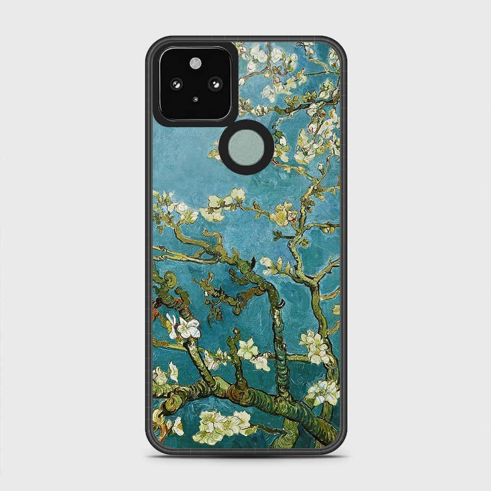 Google Pixel 5 Cover - Floral Series 2 - HQ Premium Shine Durable Shatterproof Case