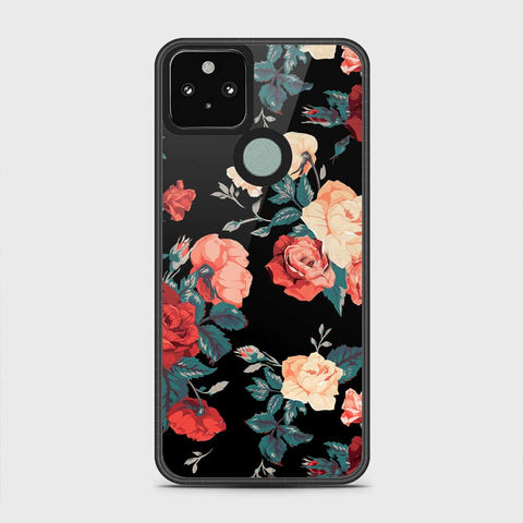 Google Pixel 5 Cover - Floral Series 2 - HQ Premium Shine Durable Shatterproof Case