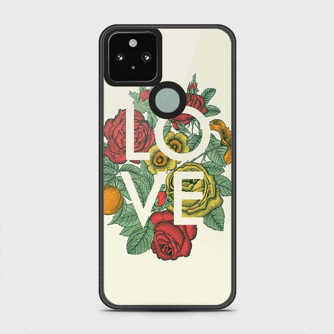 Google Pixel 5 Cover - Floral Series 2 - HQ Premium Shine Durable Shatterproof Case