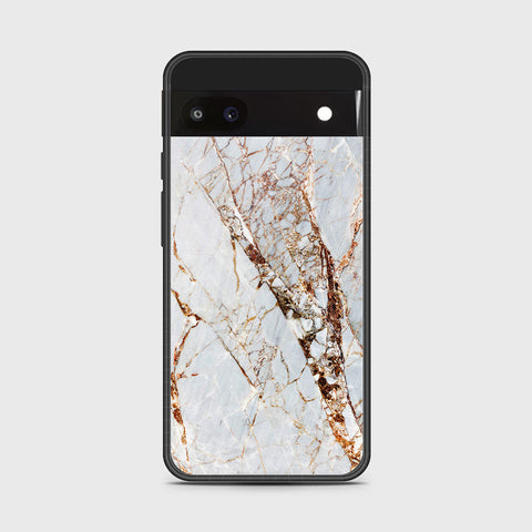 Google Pixel 6A - White Marble Series - HQ Premium Shine Durable Shatterproof Case