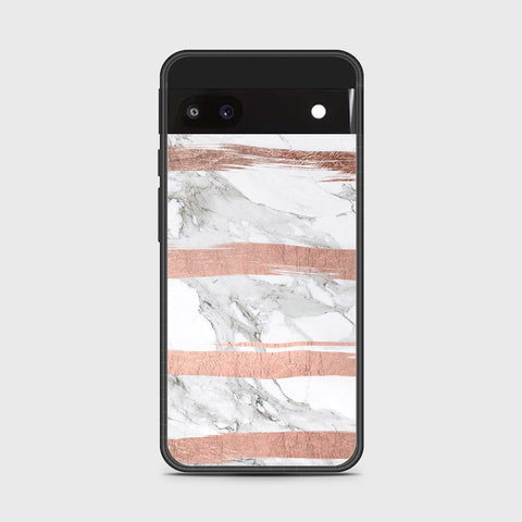 Google Pixel 6A - White Marble Series - HQ Premium Shine Durable Shatterproof Case