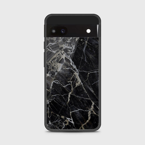 Google Pixel 6A - Black Marble Series - HQ Premium Shine Durable Shatterproof Case