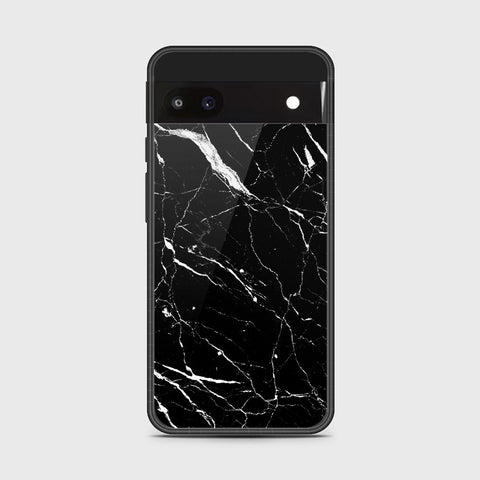 Google Pixel 6A - Black Marble Series - HQ Premium Shine Durable Shatterproof Case