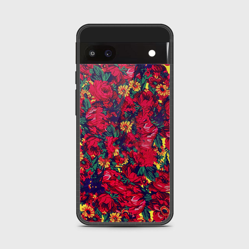 Google Pixel 6A - Floral Series - HQ Premium Shine Durable Shatterproof Case