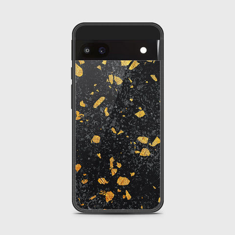 Google Pixel 6A - Black Marble Series - HQ Premium Shine Durable Shatterproof Case