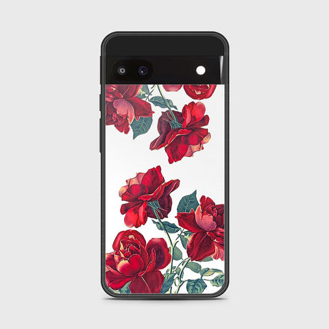 Google Pixel 6A - Floral Series 2 - HQ Premium Shine Durable Shatterproof Case