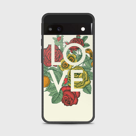 Google Pixel 6A - Floral Series 2 - HQ Premium Shine Durable Shatterproof Case