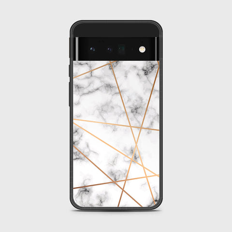 Google Pixel 6 Pro - White Marble Series 2 - HQ Premium Shine Durable Shatterproof Case