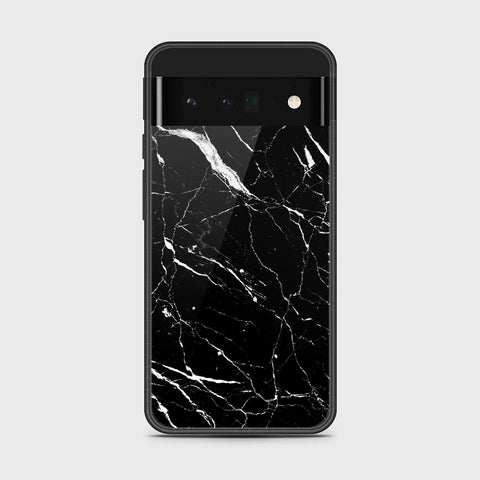 Google Pixel 6 Pro - Black Marble Series - HQ Premium Shine Durable Shatterproof Case