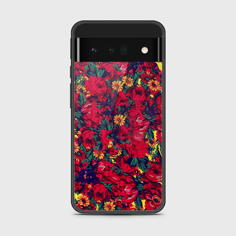 Google Pixel 6 Pro - Floral Series - HQ Premium Shine Durable Shatterproof Case