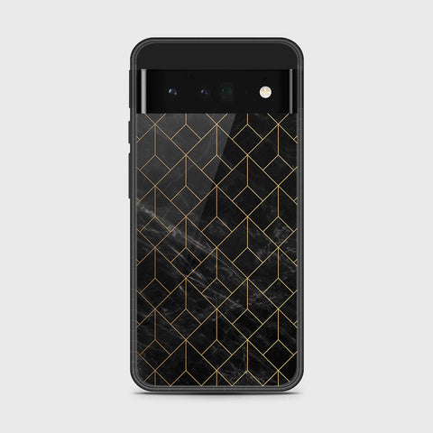 Google Pixel 6 Pro - Black Marble Series - HQ Premium Shine Durable Shatterproof Case