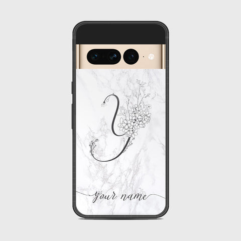 Google Pixel 7 Pro - Personalized Alphabet Series - HQ Premium Shine Durable Shatterproof Case