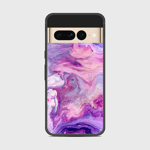 Google Pixel 7 Pro - Colorful Marble Series - HQ Premium Shine Durable Shatterproof Case