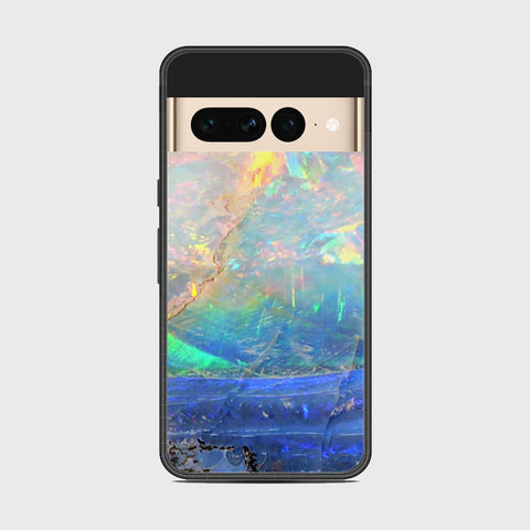 Google Pixel 7 Pro - Colorful Marble Series - HQ Premium Shine Durable Shatterproof Case