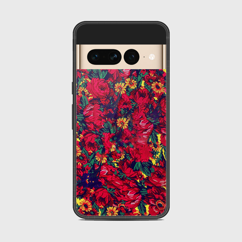 Google Pixel 7 Pro - Floral Series - HQ Premium Shine Durable Shatterproof Case